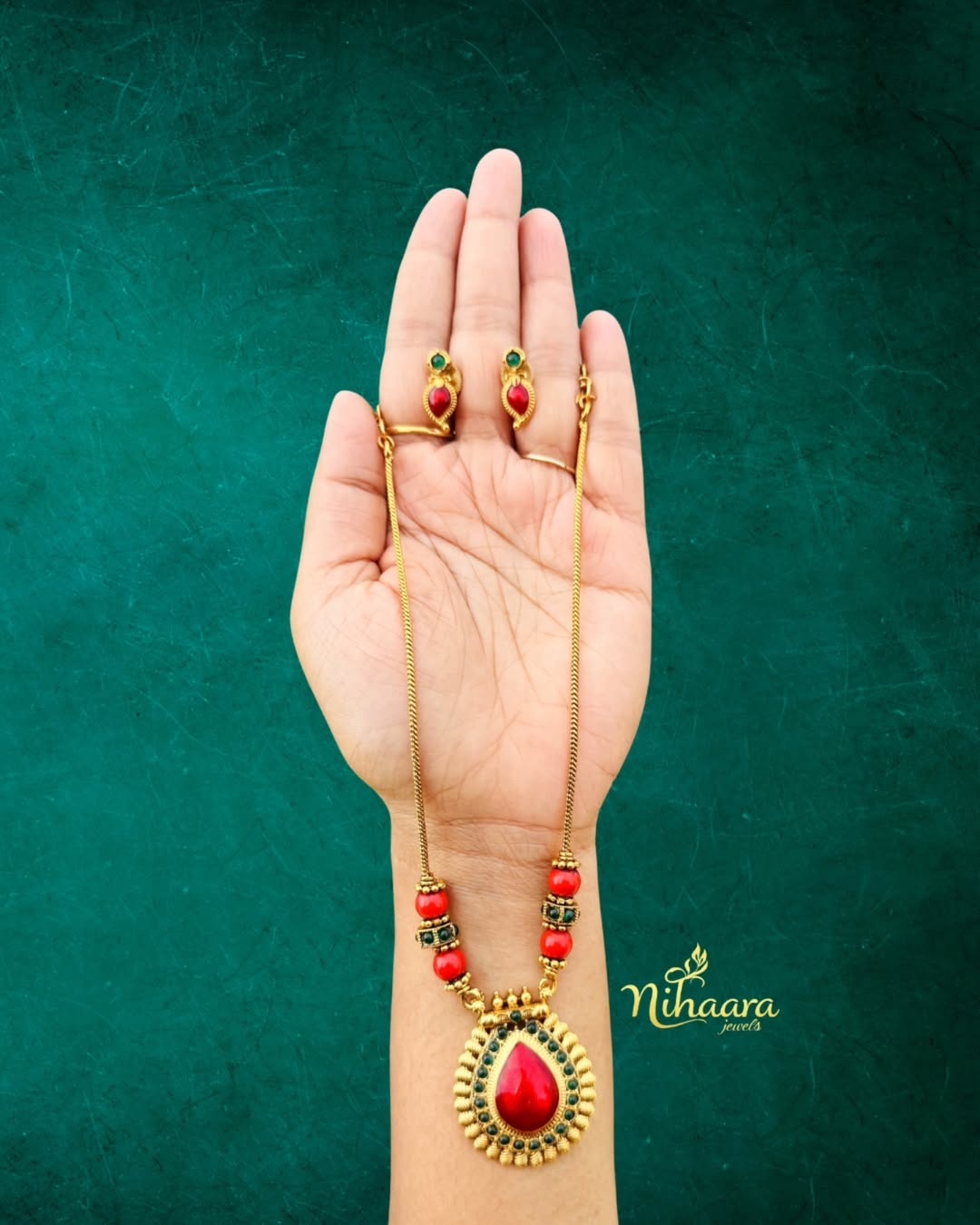 Kovai Palakka single pendent Haaram Type 1