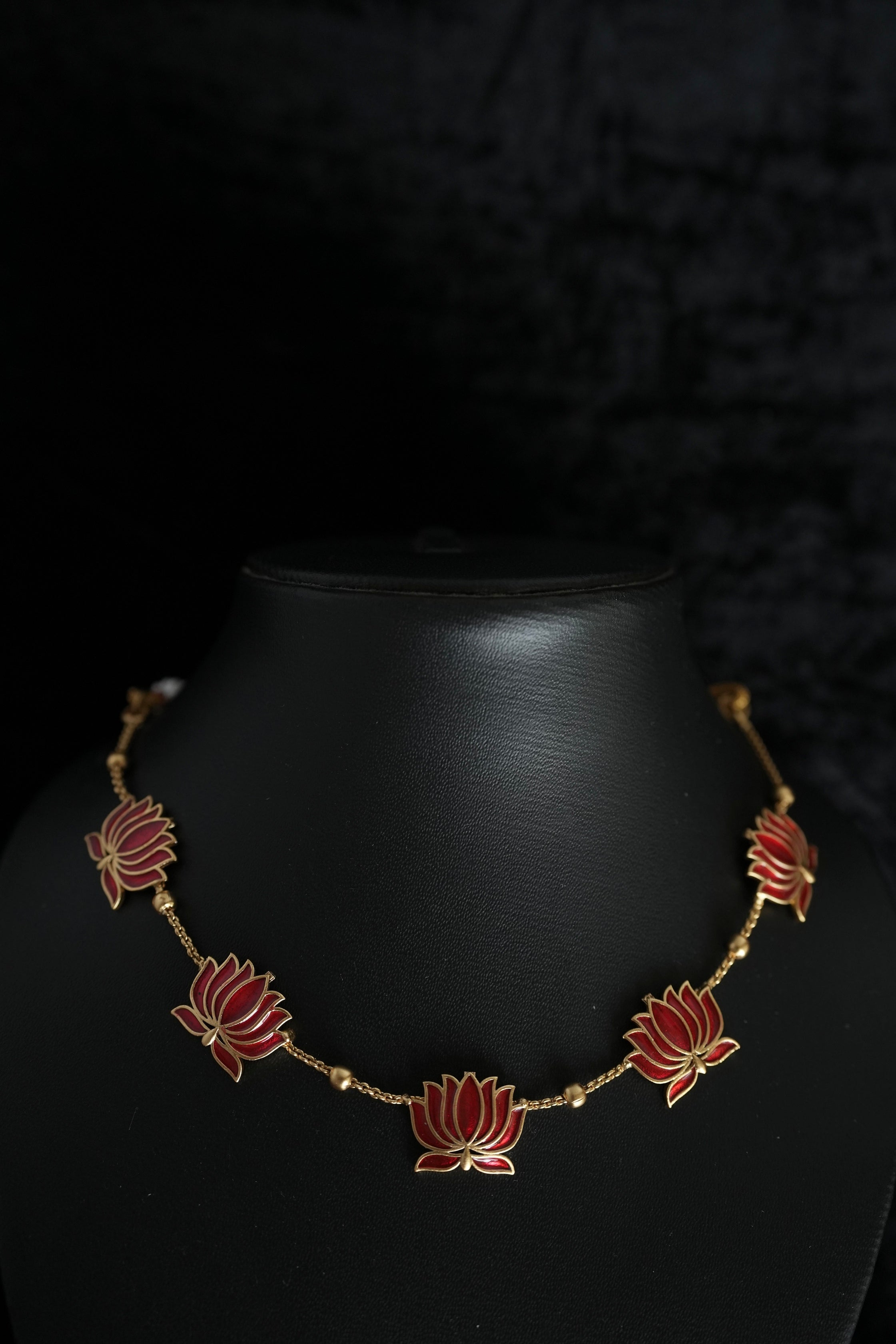 Lotus necklace