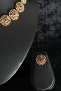 Multi pendent circle necklace